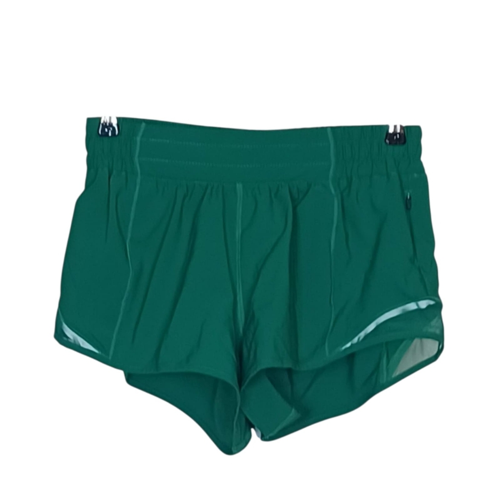 Womens Green Athletic/Running Shorts Size Small